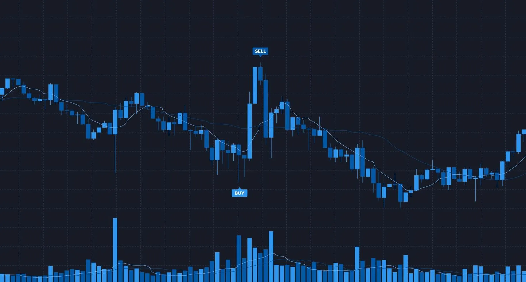 A trader confidently looking at a professional MetaTrader setup on multiple screens.
